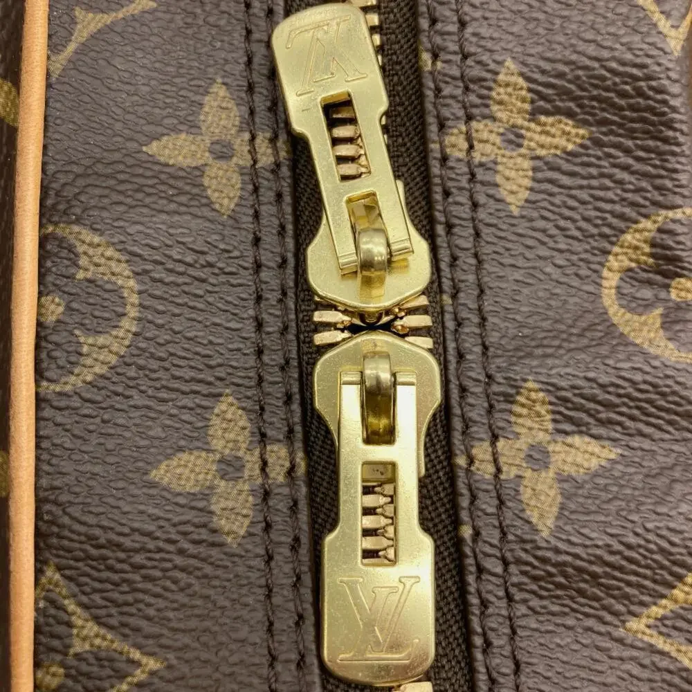 LOUIS VUITTON Brown Monogram Canvas Carryall Boston Bag - Picture 15 of 16